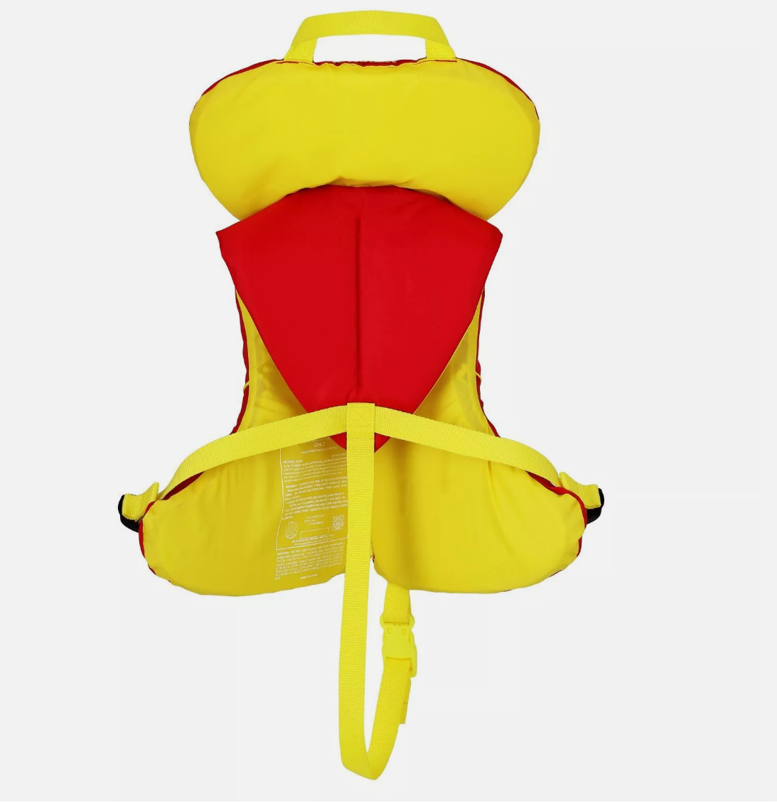salus red baby life jacket